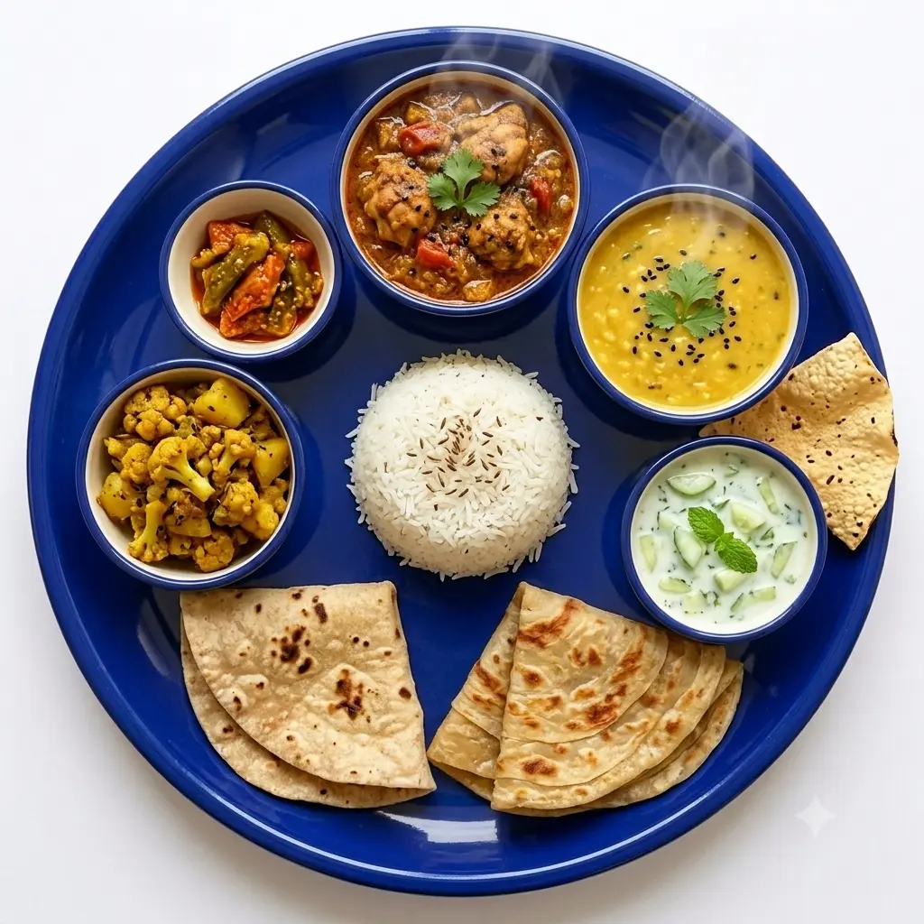 Chicken Thali